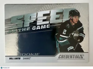 2025 Upper Deck Credentials Speed of the Game Will Smith Rookie front