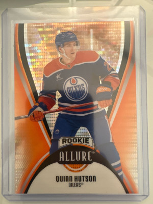 Quinn Hutson, 2025-26 Allure Hockey, Orange Slice front