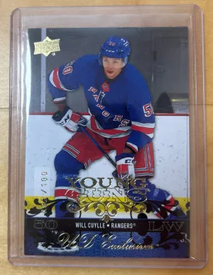 2023-24 Will Cuylle Young Guns Retro Exclusives /100 front