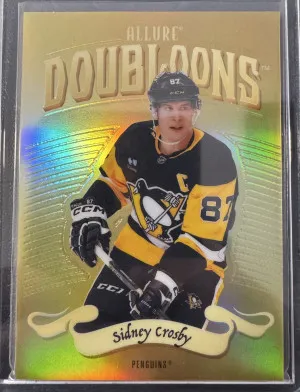 Sidney Crosby Doubloons SSP 2025-26 Allure front