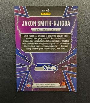 2025 Panini Phoenix Jaxon Smith-Njigba Thunderbirds back