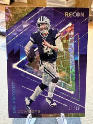 2021 Chronicles Recon Dak Prescott Gold #07/10 front