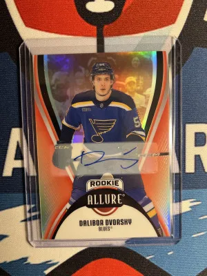 Dalibor Dvorsky Red Rainbow Rookie Auto front