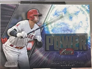 2020 Topps Stadium Club - Power Zone Shohei Ohtani #PZ-4 Purple Parallel front