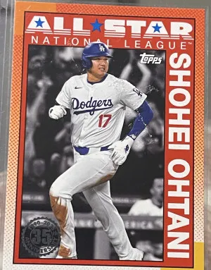 2025 Topps Series 2 -1990 Topps Baseball All-Stars Shohei Ohtani#90AS-2 front