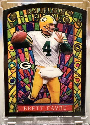 1997 Brett Favre #GH10 Gallery Of Heroes Green Bay Packers front