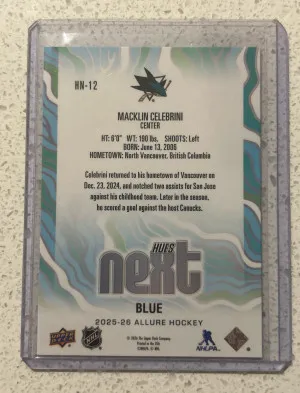 25-26 Allure Hues Next Blue Macklin Celebrini back