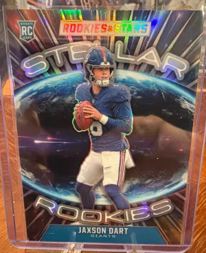 Jaxon Dart Stellar Rookies front