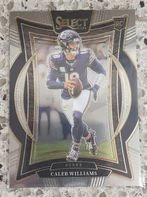 2024 Panini Select Caleb Williams Rookie Concourse front