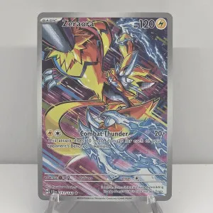 Pokemon Card TCG - Zeraora 151/142 Illustration Rare Stellar Crown front