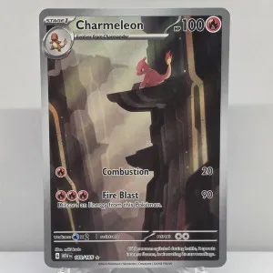 Charmeleon 169/165 Scarlet & Violet 151 Illustration Rare Pokémon TCG Card front