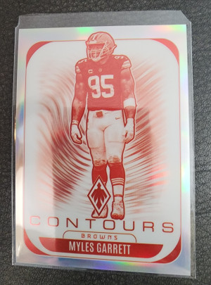 2025 Panini Phoenix Myles Garrett Contours front