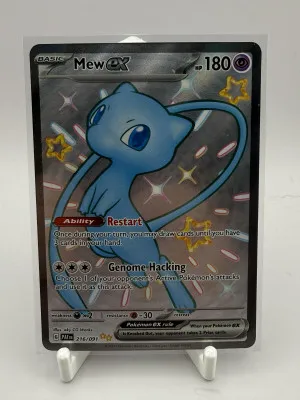 SV: Paldean Fates #216/091 Mew ex front