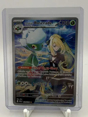 SV10: Destined Rivals #184/182 Cynthia's Roserade front