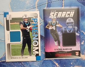 2025 Tetairoa McMillan Rookie Lot Donruss ± Rookies & Stars front
