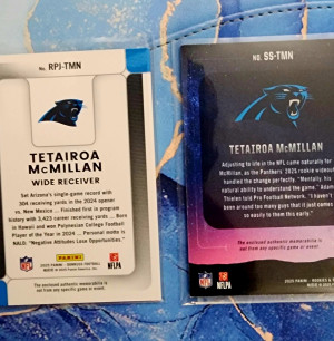 2025 Tetairoa McMillan Rookie Lot Donruss ± Rookies & Stars back