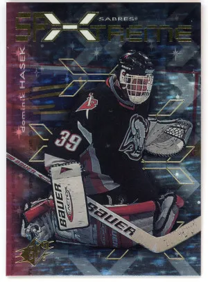 1999-00 SPx Dominik Hasek SPXtreme #XT14 front