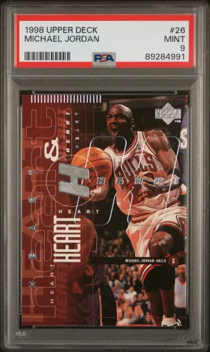 1998 Upper Deck Michael Jordan front