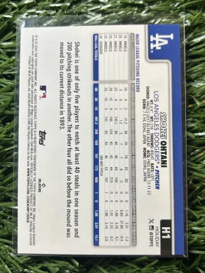 2025 Topps Holiday - Shohei Ohtani #H1 back