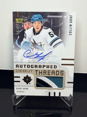 2024-25 Auto Debut Threads /199- Collin Graf front