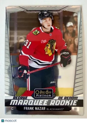 2025 O-Pee-Chee Platinum Frank Nazar Rookie front