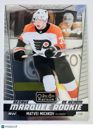 2025 Upper Deck O-Pee-Chee Platinum Matvei Michkov Rookie front