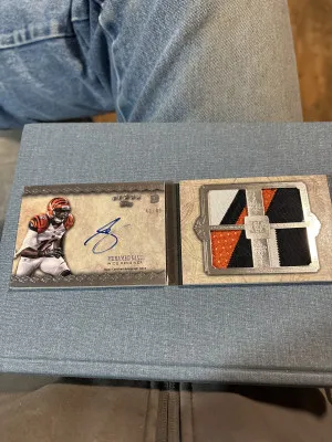 Topps five star football 2012 RPA booklet front