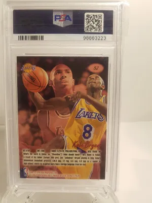 1996 Ultra Kobe Bryant back