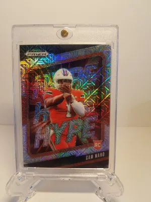 2025 Cam Ward hype mojo /25 front