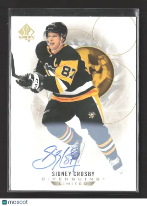 2020-21 SP Authentic Sidney Crosby #76 front