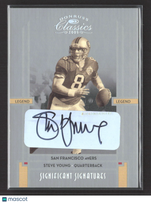 2005 Donruss Classics Steve Young front