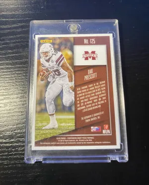 2016 Dak Prescott Contenders DP Rookie Auto /15 back