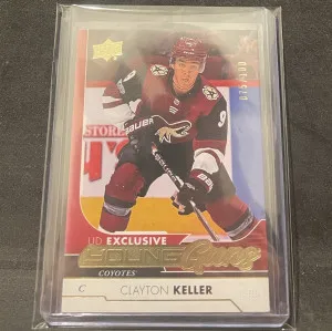 Clayton Keller Young Guns Exclusives /100 front