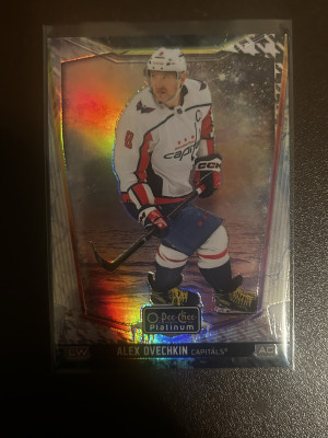 2024-25 OPC Platinum Alex Ovechkin #114 Mixed Media Variant front