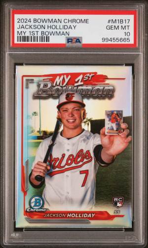 2024 Bowman Chrome My 1St Bowman Jackson Holliday front
