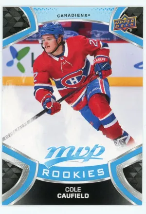 2021-22 Upper Deck MVP #243 Cole Caufield Rookie SP front