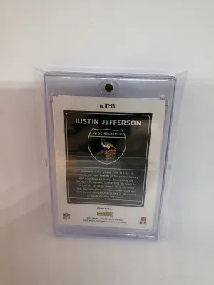 2021 Justin Jefferson Optic Downtown back