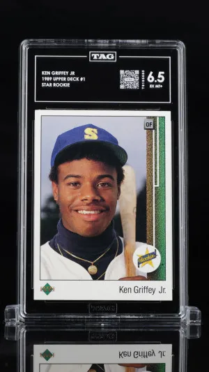 Ken Griffey Jr 1989 Upper Deck Star Rookie #1 front