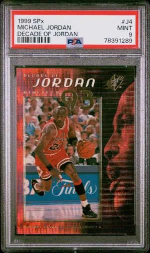 1999 Spx Decade Of Jordan Michael Jordan Decade Of Jordan front