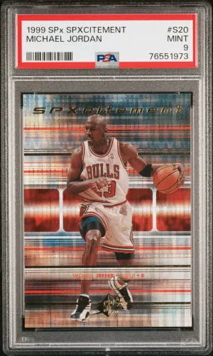 1999 Spx Spxcitement Michael Jordan front