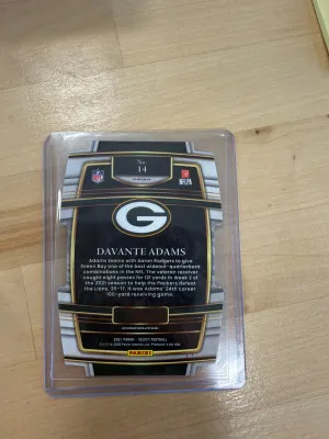 2021 Select Concourse Davante Adams Zebra back