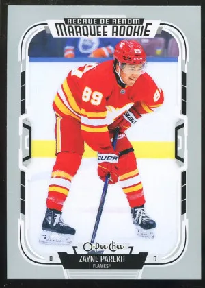 2025 O-Pee-Chee ZAYNE PAREKH #551 RC front