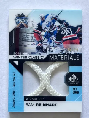 2018-19 SP Game Used Net Cord Winter Classic front