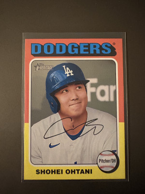 2024 Topps Heritage - Image Variation Shohei Ohtani #371 front