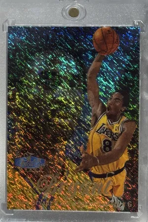 1997/98 Flair Showcase KOBE BRYANT ROW 1 REFRACTOR “GRACE” HOLO  #18 front