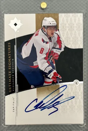 Alexander Ovechkin 2009-10 Ultimate Signatures front