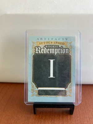 Matthew Schaefer Artifacts Rookie Redemption Auto front