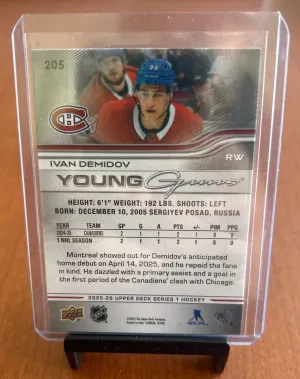 Ivan Demidov Young Guns back