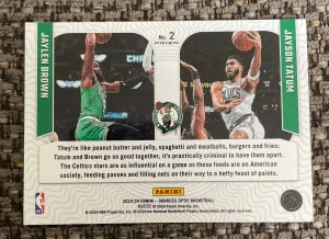 Jayson Tatum Optic Silver Illusion back