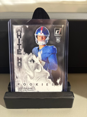 Jaxson Dart-White Hot Rookies front